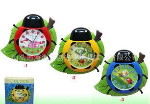 小樹(shù)葉甲蟲(chóng)鐵架搖擺鐘 集創(chuàng)意、禮品與玩具于一體的廠家直銷精品